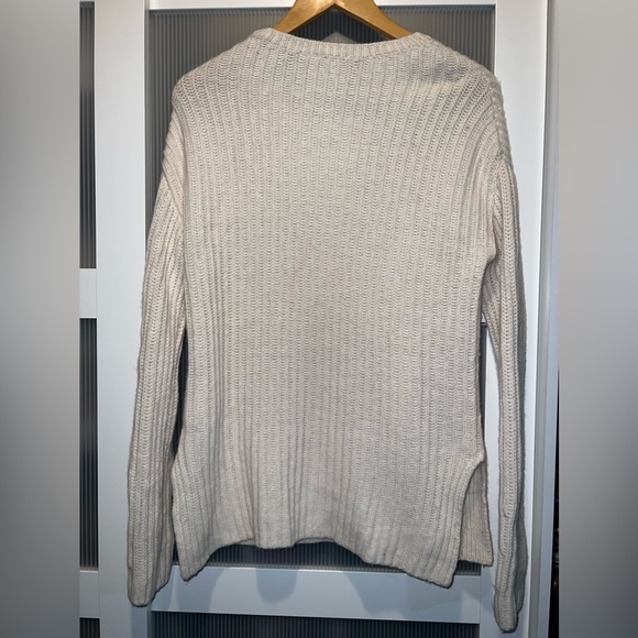 The Gap - Boyfriend English Sweater - Ivory Beige - XS - Picture 2 of 5